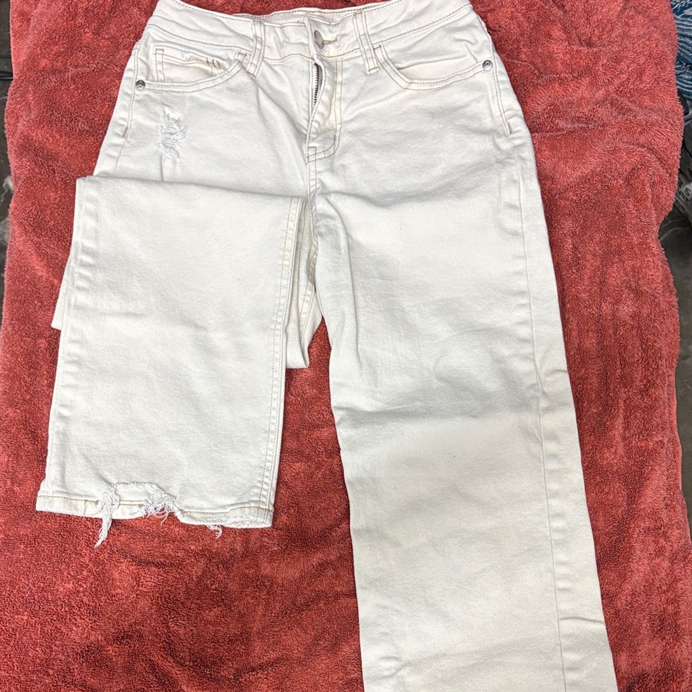 Art Class Kids Cream Jeans